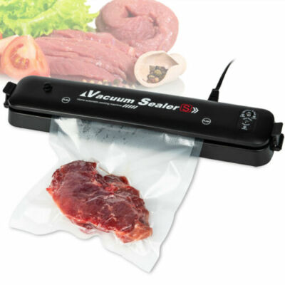 Automatic Food Vacuum Sealing Machine Household Preservation Sealer with 10 Bags-image