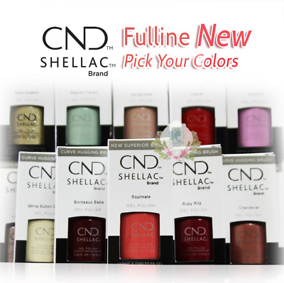 CND Shellac UV/LED Gel Polish 0.25 oz - Fulline Part 1 *Pick Any*-image