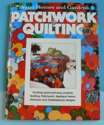 Better Homes & Gardens BHG PATCHWORK & QUILTING Hardcover 1977 NICE!-image