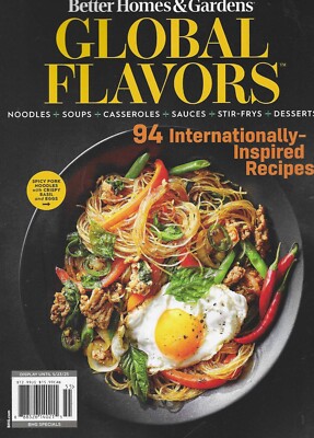 Better Homes & Garden  Special  2025 GLOBAL Flavors  94 Internationally Recipes-image