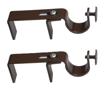 NoNo Bracket - No Drill Curtain Rod Bracket Attachment over Blinds-image