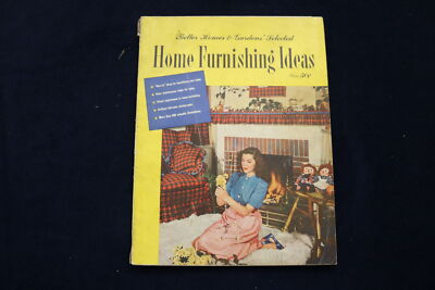 1943 BETTER HOMES & GARDENS FURNISHING IDEAS MAGAZINE - E 11624-image