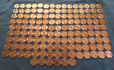 1959-2025 Complete Uncirculated Lincoln Cent Set - P,D+S* Mint - 144 BU Pennies-image
