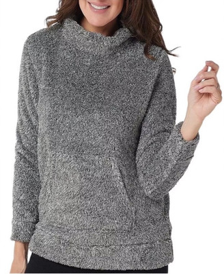 Koolaburra by UGG Cowl Neck Plush Pullover Sweater Women’s Fleece Soft Cozy Sz M-image