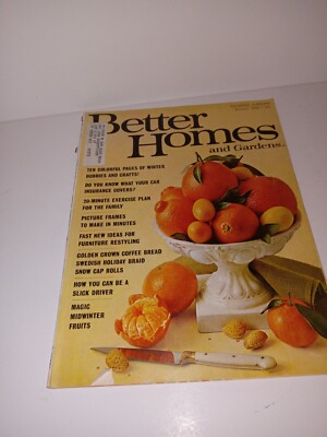 BETTER HOMES AND GARDENS MAGAZINE January 1965 Winter Hobbies-image