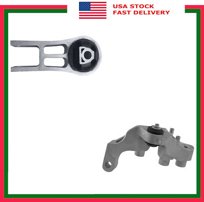 2PCS Rear Engine Motor & Torque Strut Mount For Chrysler Pacifica Voyager 3.6L-image