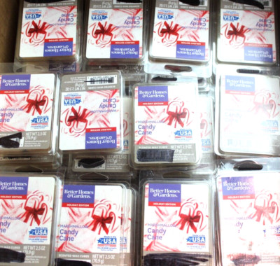 Bulk Lot of 48! Better Homes & Garden Marshmallow Candy Cane Wax Melts Holiday-image