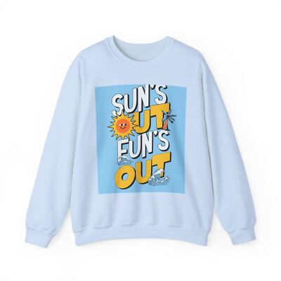 Cozy Blend Crewneck Sweatshirt, Comfortable Unisex Jumper for Cold Months,-image