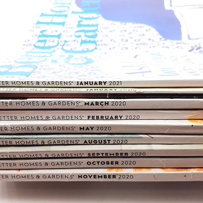 Better Homes & Gardens Magazine 9-Jan 2021 Jan Feb Mar May Aug Sept Oct Nov 2020-image