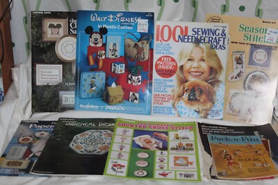 Vintage BETTER HOMES & GARDENS Woman's Day Sewing Crafts Magazine Lot of 6 D-image