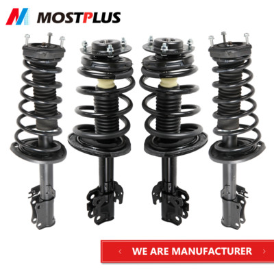 Set(4) Front+Rear Complete Shock Struts Assembly For 2007-2011 Toyota Camry-image
