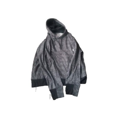 Nine West Active Mens Hoodie Grey Black Color Size Large Cozy Comfort Casual-image