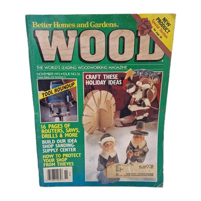Better Homes and Gardens Wood Nov 1992 Shop Protection (Rottweilers)   ID:29476-image