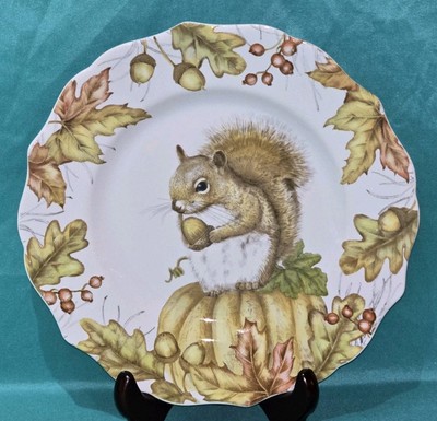 Pier 1 Imports Mazey the Squirrel Mazey Critters Salad Plate 8 1/2