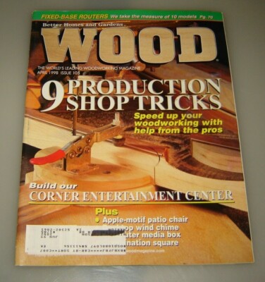 Wood Better Homes & Gardens Magazine #105 April 1998-image