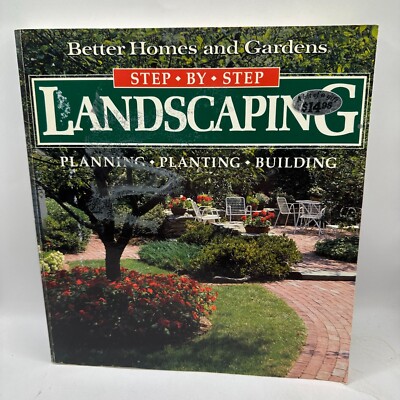 Better Homes And Gardens Step-By-Step Landscaping Book-image