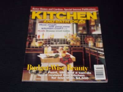 1997 SUMMER BETTER HOMES & GARDENS SPECIAL KITCHEN & BATHS MAGAZINE - H 3034-image