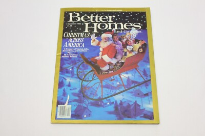 Vintage Better Homes and Gardens Magazine - December 1985-image