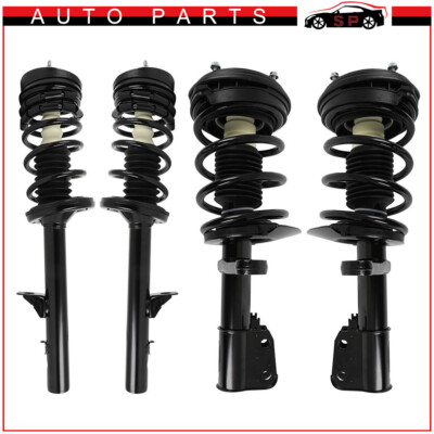 Set 4 Front-Rear Quick Complete Strut and Coil Spring For 1999-2001 Chrysler Lhs-image