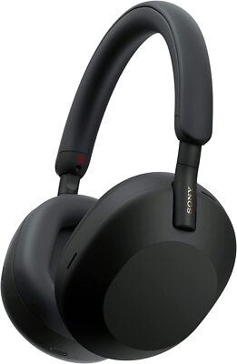Sony WH-1000XM5/B Wireless Industry Leading Noise Canceling Bluetooth Headphones-image