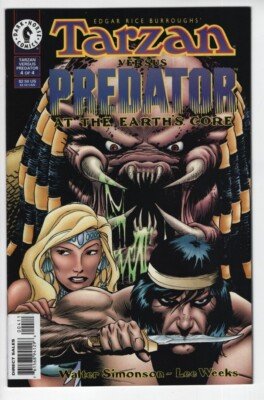 Tarzan Versus Predator At The Earths Core #4 comic book Edgar Rice Burroughs-image
