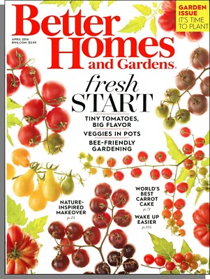 Better Homes and Gardens - 2016, April - Garden Issue! It's Time To Plant-image