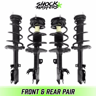 Front Rear Complete Struts Coil Springs for 2012-2017 Toyota Camry SE XSE-image