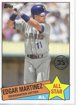 2020 Topps 1985 35th Anniversary All Star Edgar Martinez 85AS-31 Mariners -image
