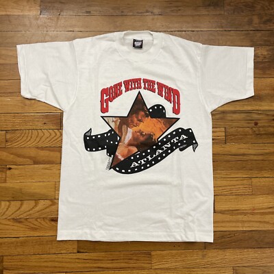 VTG 1989 Gone With The Wind 50th Anniversary Single Stitch T Shirt Size L Used-image