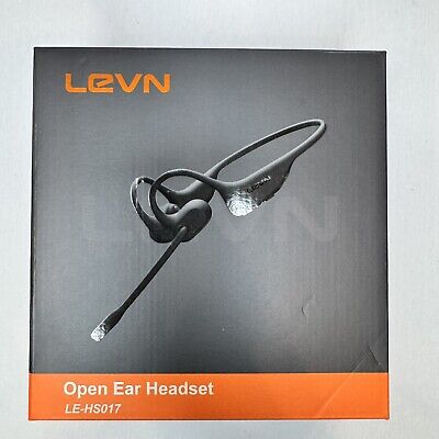 Levn Open Ear Headphone w/Mic, Bluetooth AI Noise LE-HS017-image