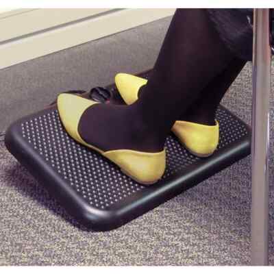 Cozy Products Electric Foot Rest Black Heat Controls Adjustable Angle 17.5 in. W-image