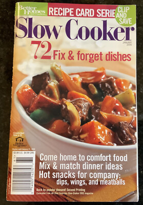 Better Homes and Gardens:  Slow Cooker 2006-image