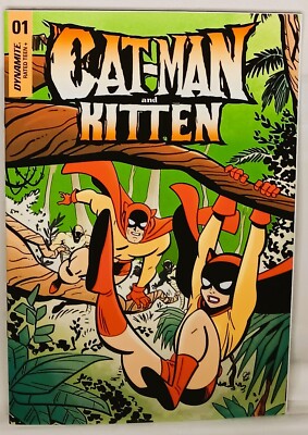 CAT-MAN and KITTEN #1 | Jacob Edgar Variant Cover C | Dynamite Comics-image