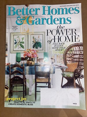 Better Homes and Gardens Magazine September 2020 136 PAGES PREOWNED SUB ISSUE-image