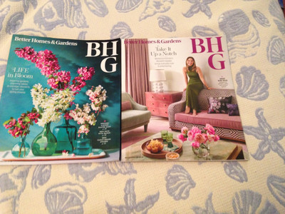 *LOT of 2*BETTER HOMES & GARDENS MAGAZINE*APRIL 2025*MAY 2025*-image