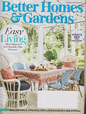 Better Homes & Gardens June 2019 Easy Living  More Ways to Get Outside This Summ-image