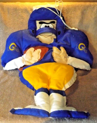 Vintage NFL St. Louis Rams Windsock /  Flag Outdoor Wind Sock  - Collectible!-image