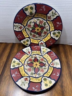 Set Of 2 Pier 1 Imports Salad Plates 9