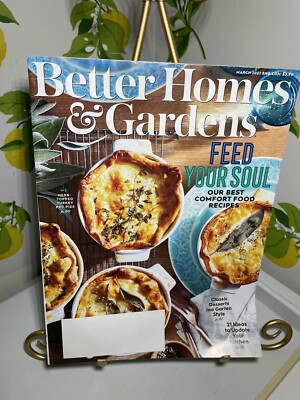 Better Homes and Gardens Magazine March 2021 Feed Your Soul-image