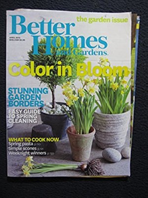 Better Homes and Gardens April 2015 [Single Issue Magazine] [Jan 01, 2015]-image