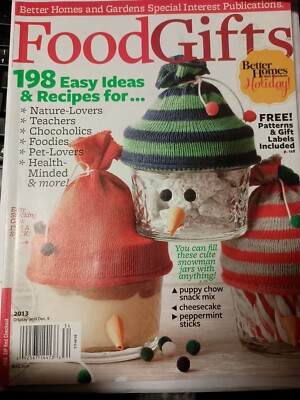Better Homes & Gardens Special Interest Publication Food Gifts Magazine 2013 W12-image