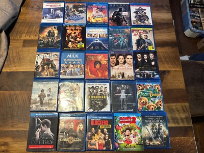 Blu Ray Movies Lot 7*Thrillers, Comedy, Horror, Action,Sci Fi*Classics*MUST LOOK-image