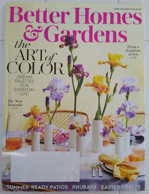 BETTER HOMES & GARDENS, APRIL 2019, THE ART OF COLOR FOR EVERYDAY LIFE-image