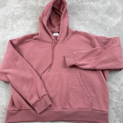 Cozi Hoodie XL French Terry Perfect Pullover Equestrian Collection Pink EUC-image