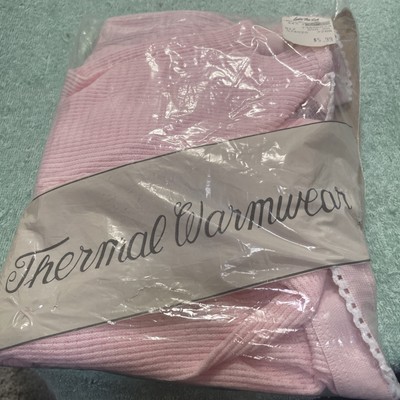 Ladies Thermal Winter Warm Pink Stretch Bottoms Size XL New-image