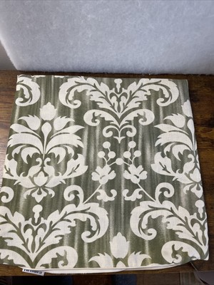 Pier 1 Imports Pillow Cover Green Design , Set Of 2, 17”-image