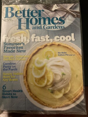 Better Homes and Gardens Magazine August 2012 - Fresh, Fast, Cool - Sealed-image