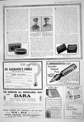 Print 1916 War Heroes Lennard Edgar Frere Vinolia Soap Advertisement Benger'S-image