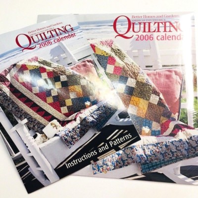 Better Homes & Gardens American Patchwork Quilting 2006 Calendar WITH PATTERNS-image