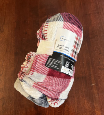 Super Soft Plush Throw Blanket, 50